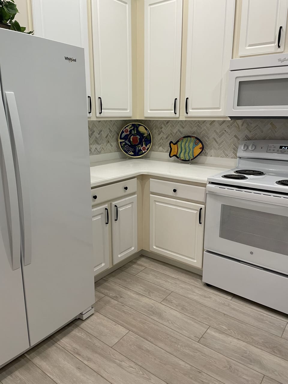 Kitchen with new appliances