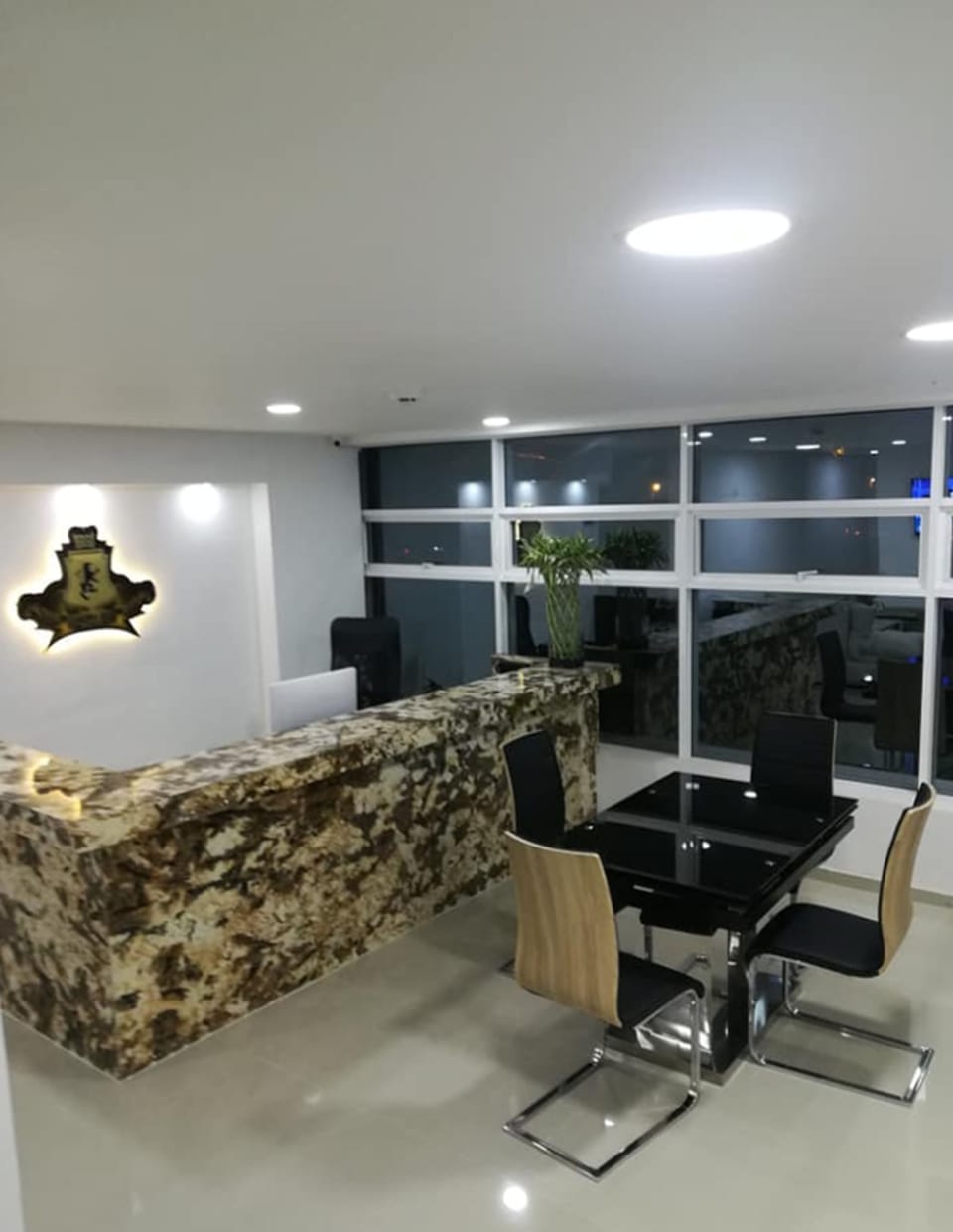 Lobby sitting area