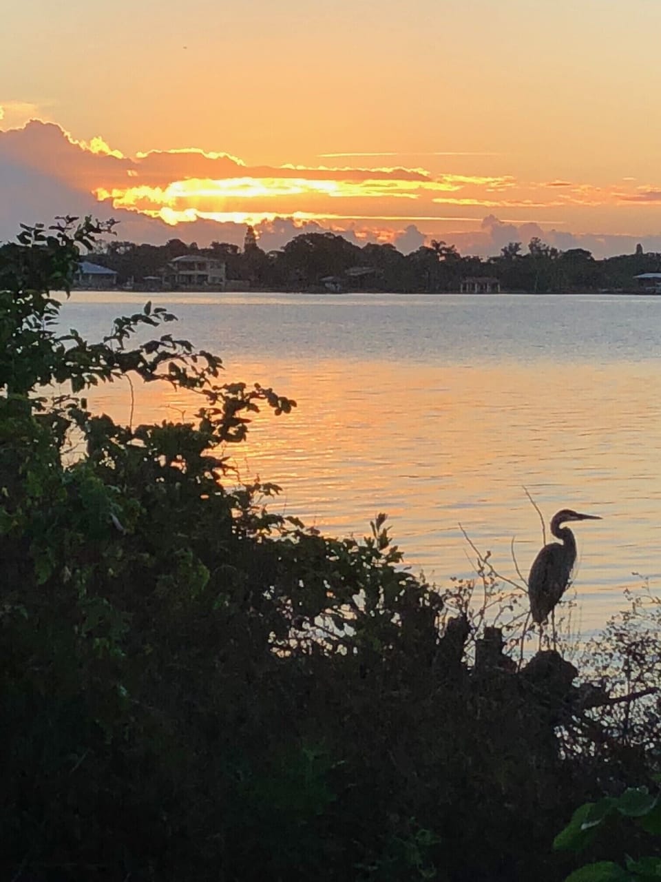 Sunrise over causeway...great 3 mile walk end to end