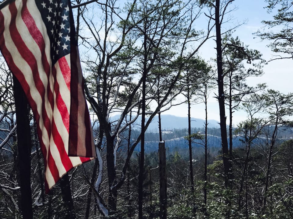 View from front porch
