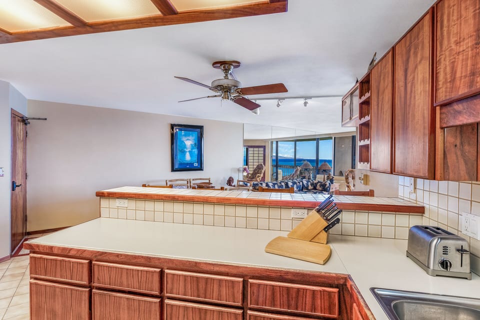 Lots of ceiling fans around
