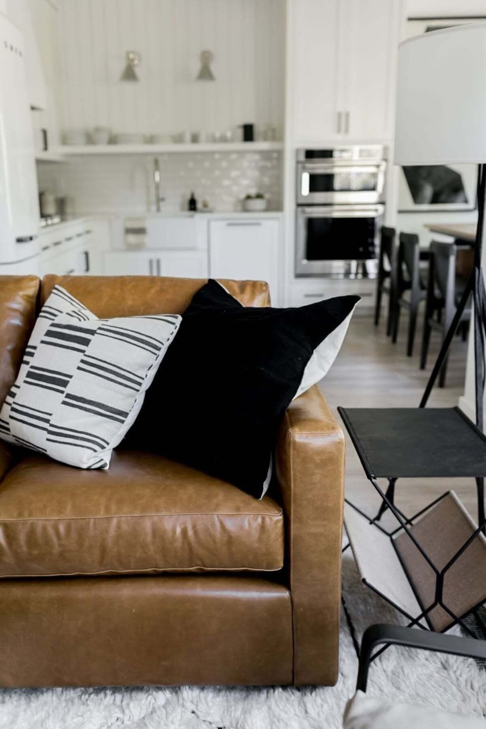 UPSTAIRS LIVING AREA / KITCHEN - INTERIOR DESIGN BY LIGHT & DWELL
