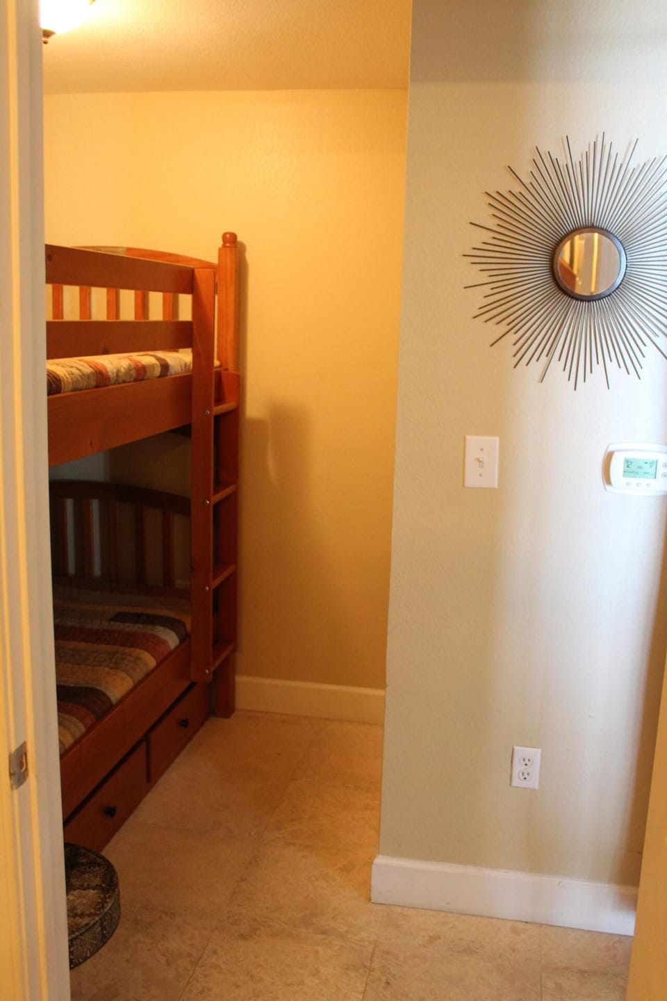 Bunk bed area