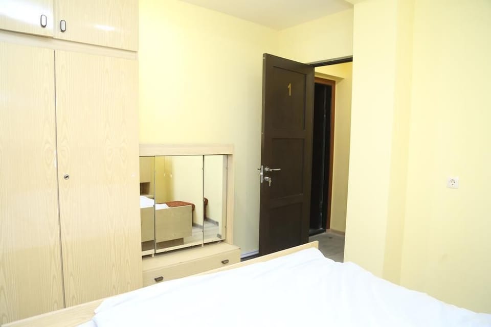 Economy Double Room, 2 Bedrooms | Desk, soundproofing, iron/ironing board (on request), WiFi (free)