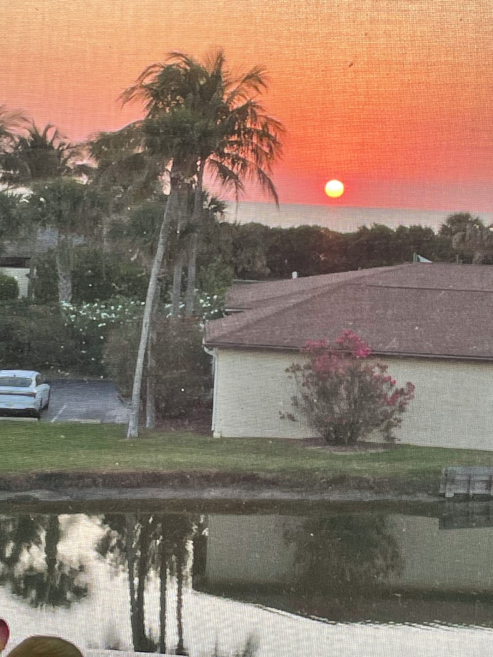 Enjoy That sunrise while sipping your coffee on the patio!