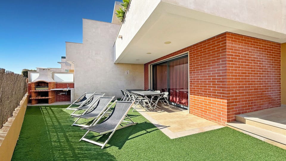 Pool and Garden Area