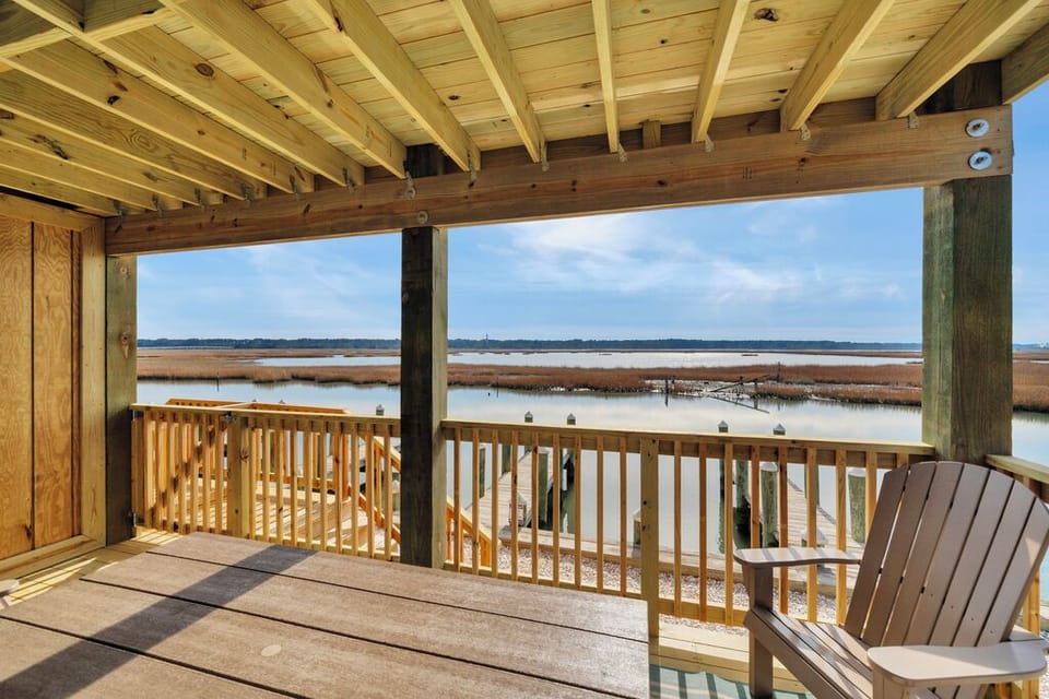 Welcome to the most amazing Views ever at Ocean East 1 on Chincoteague Island.