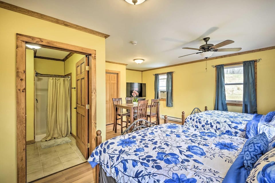 Visit kids at one of the summer camps within 10 miles of this property.