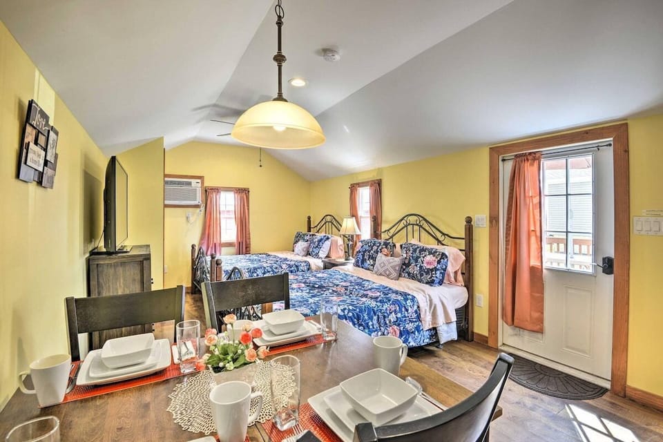 Spread out comfortably with an open floor plan.