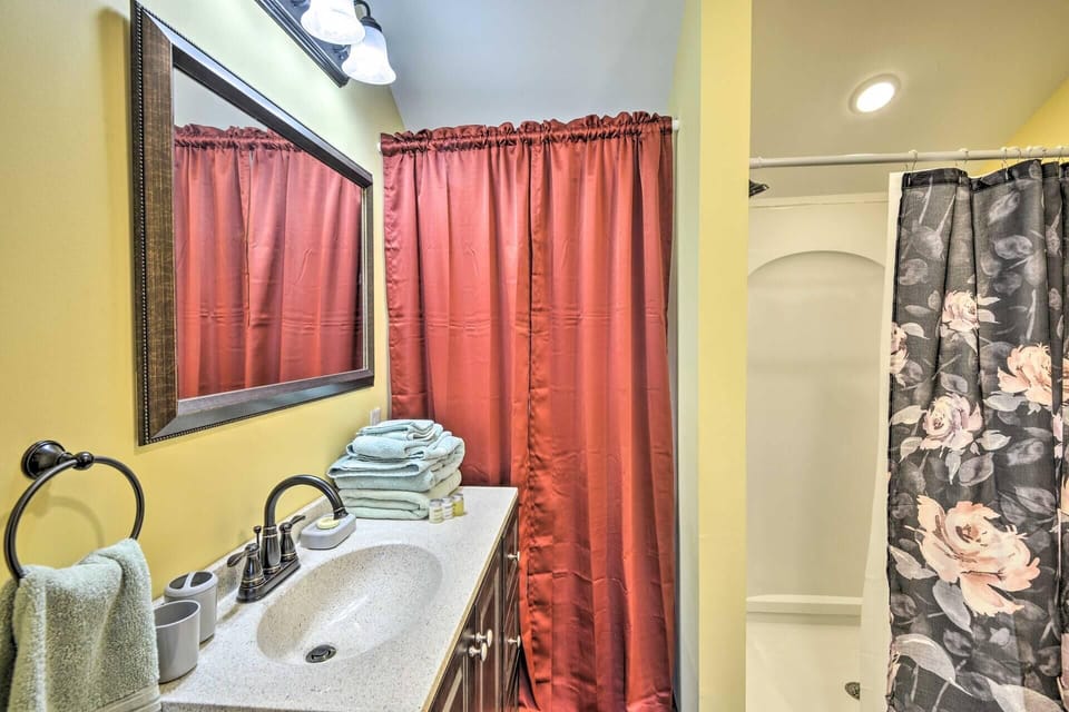 Fresh towels are provided for your convenience.