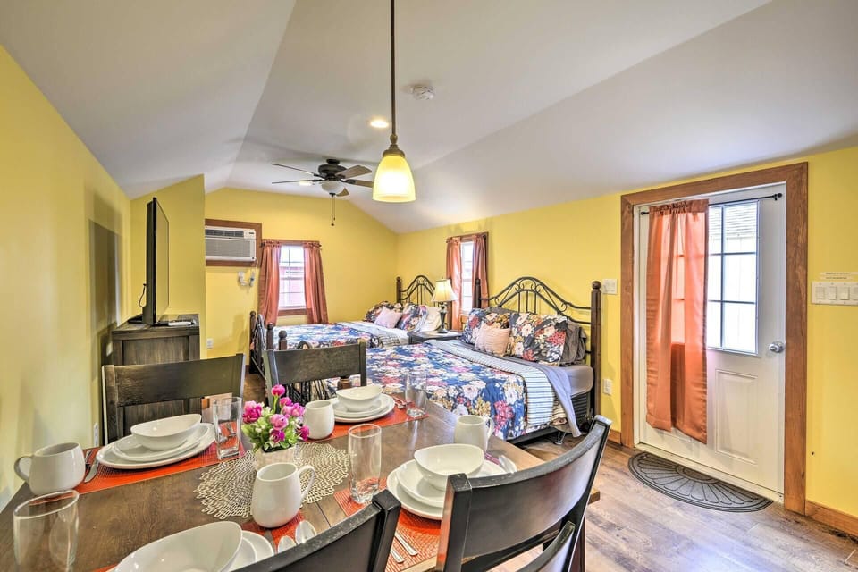 Inside, you'll find all of the comforts of home.