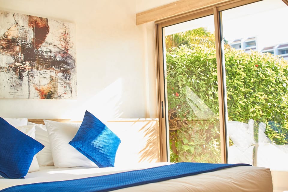 Double Room, Pool View | View from room