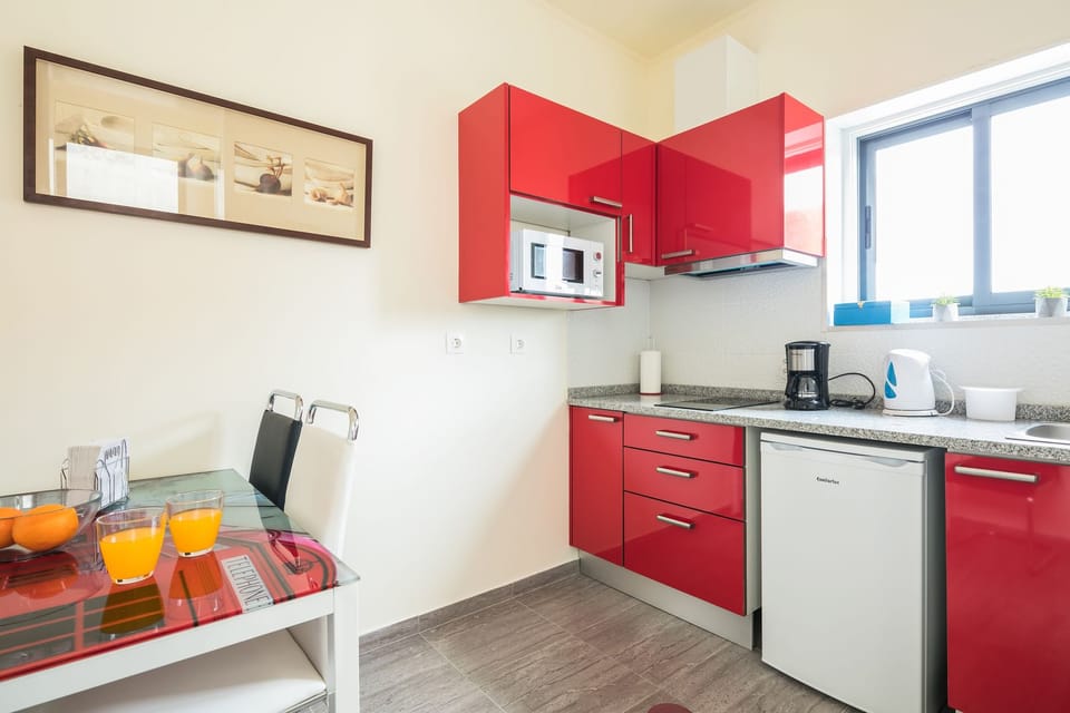 Apartment, 1 Bedroom | Private kitchen | Full-size fridge, microwave, stovetop, coffee/tea maker
