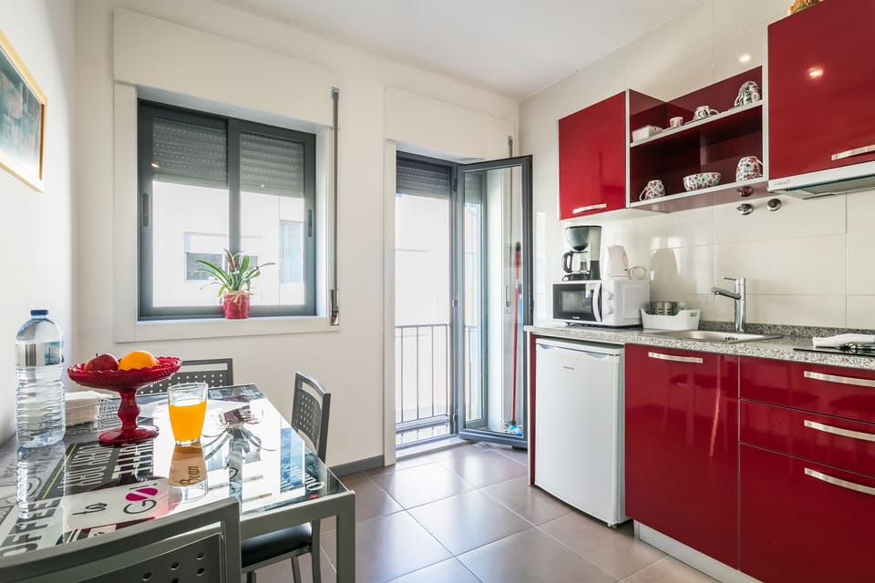 Apartment, 1 Bedroom | Private kitchen | Fridge, microwave, stovetop, coffee/tea maker