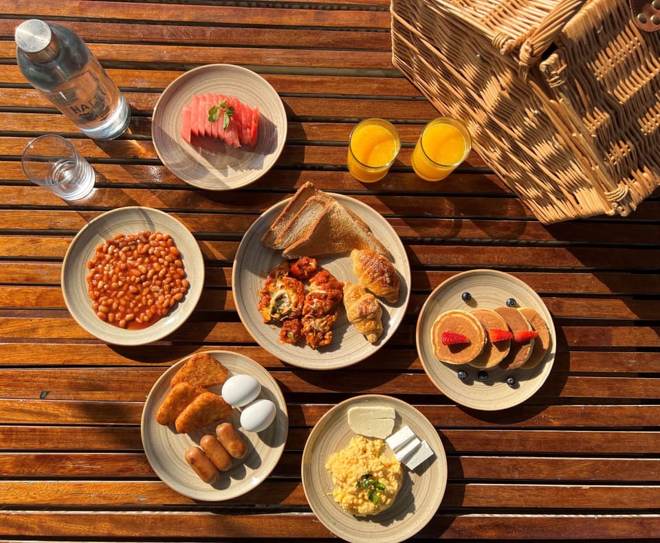 Daily continental breakfast for a fee