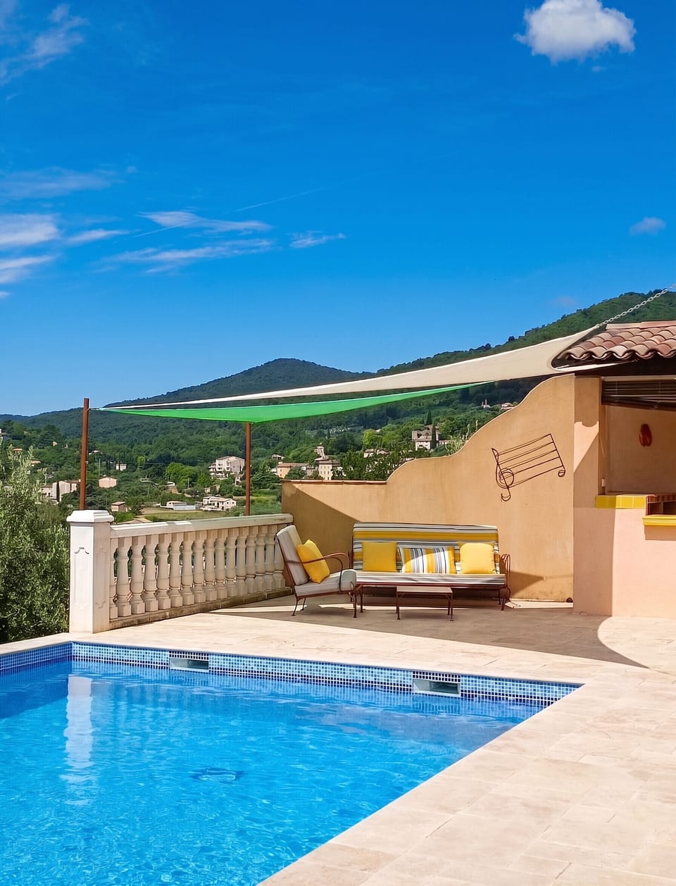 Swimming pool view