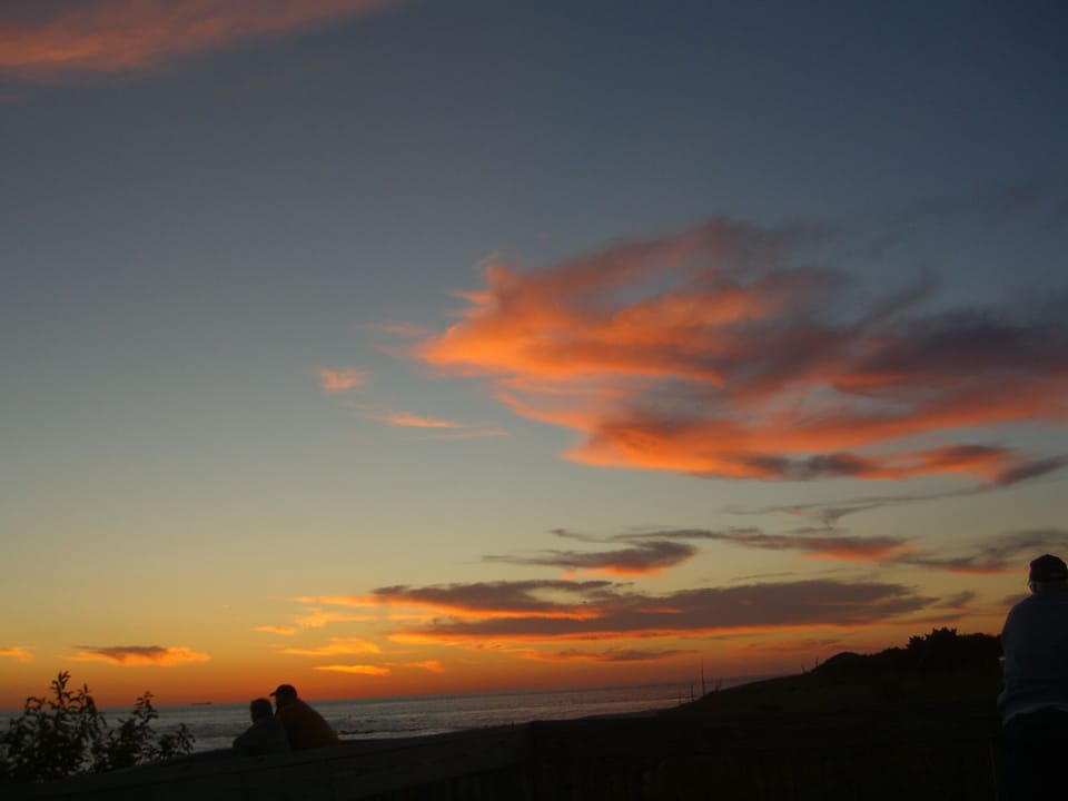 sunset at Coral Beach