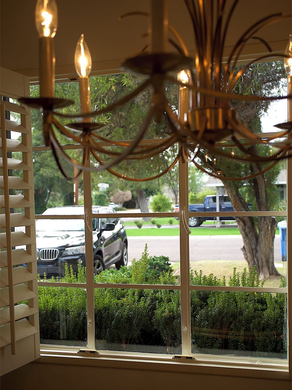 Front Yard View from Dining Area