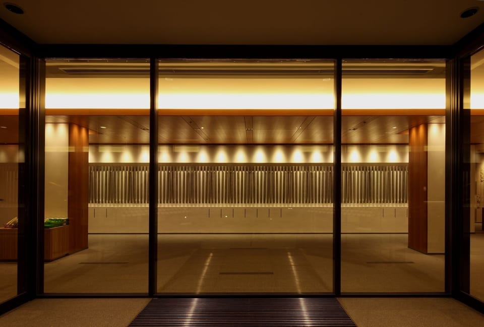 Interior entrance