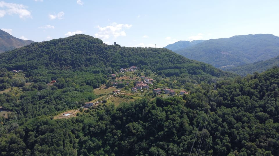 La Dioma with Guzzano village in background