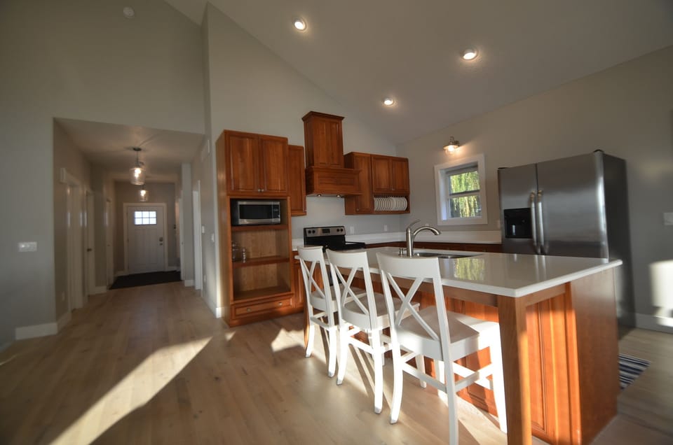 Kitchen to front door.