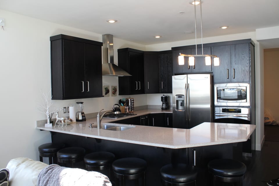 New kitchen is ready for your cook