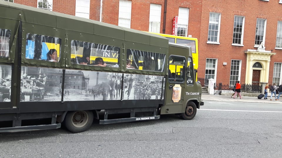 1916 TOUR
Pick up at Parnell Square
5 min walk

