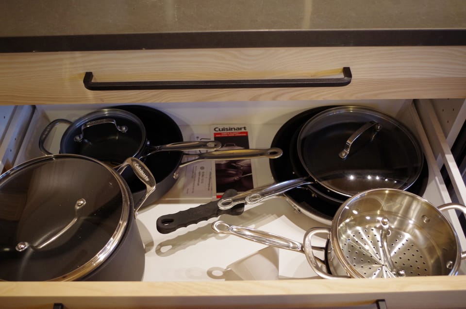 Heavy bottom pots and pans