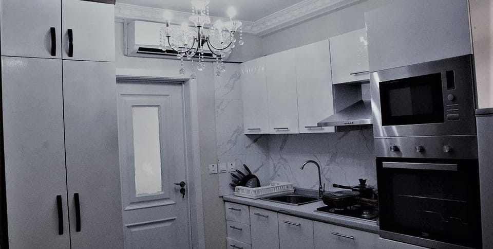 Studio, Non Smoking | Private kitchen | Fridge, microwave, oven, stovetop