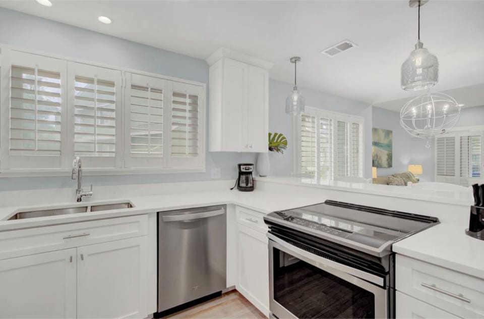 Updated kitchen.