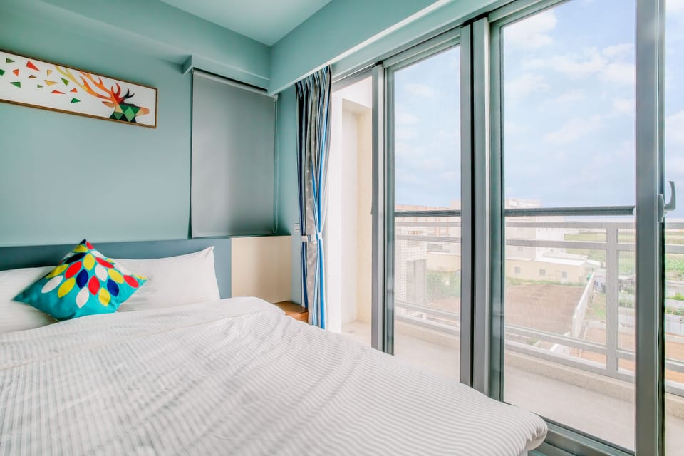 City Quadruple Room, Balcony, Partial Sea View | View from room
