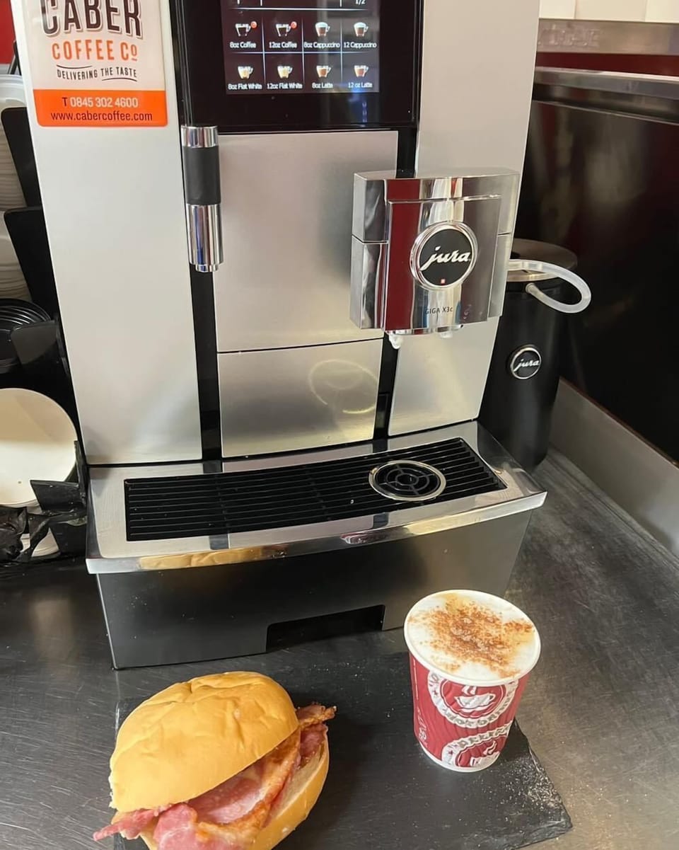 Daily to-go breakfast for a fee