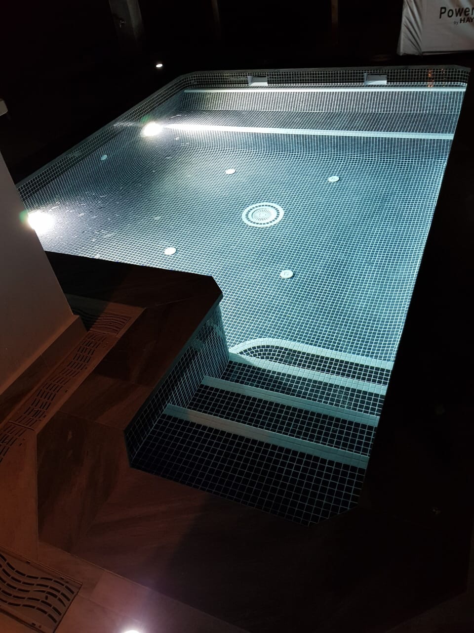Pool at night
