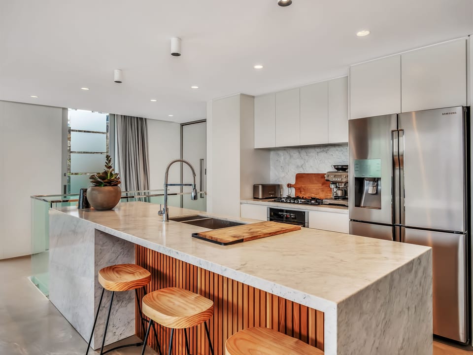 4 Bedroom Owners Residence Apartment | Private kitchen | Full-size fridge, microwave, oven, stovetop