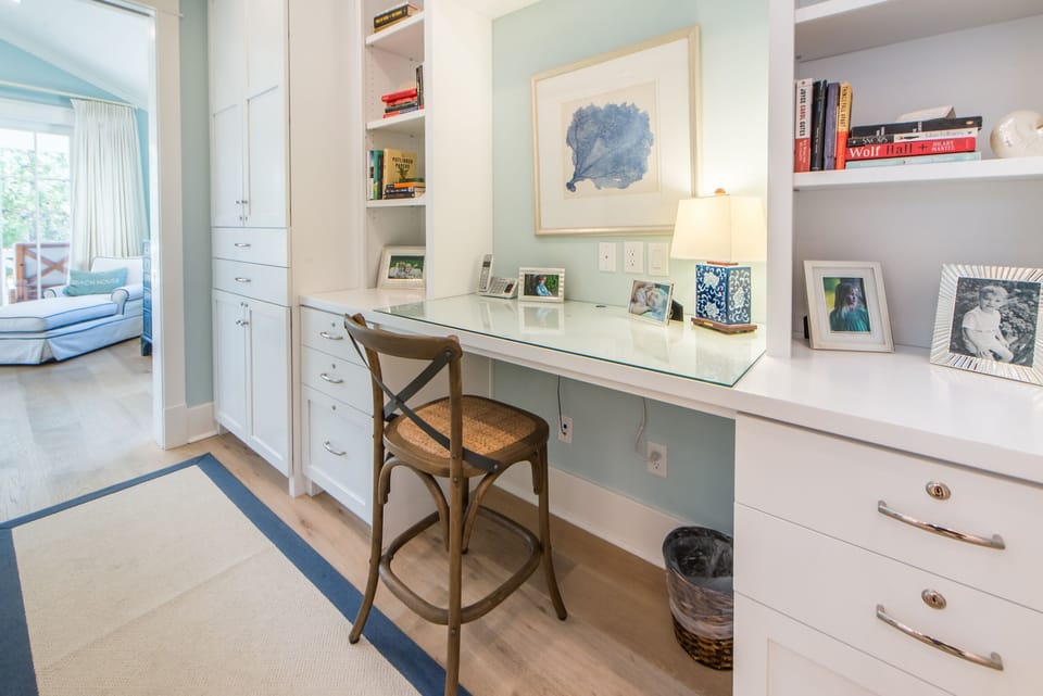 Study/desk area in Master Suite