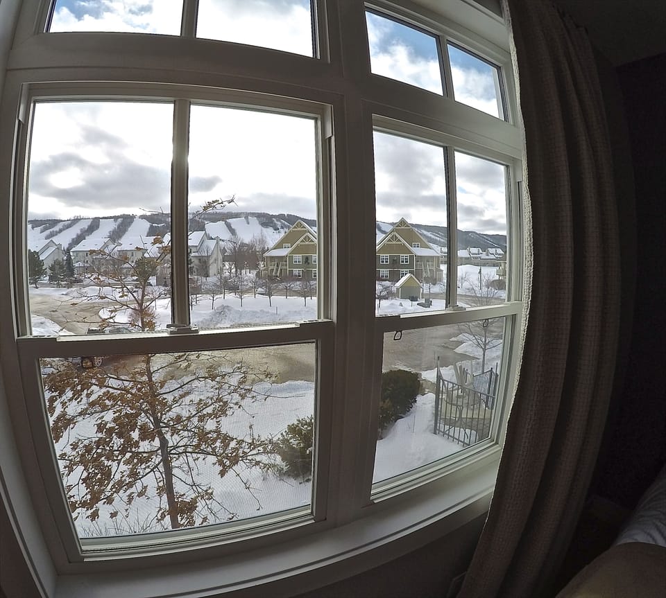 View of Slopes from Main Floor Bedroom