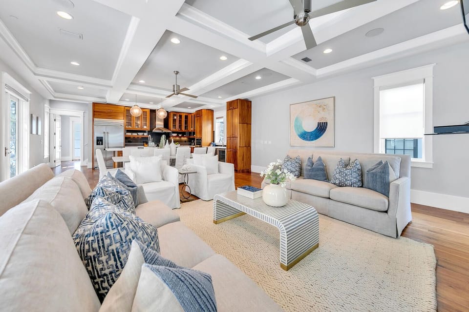 Beautiful living room space