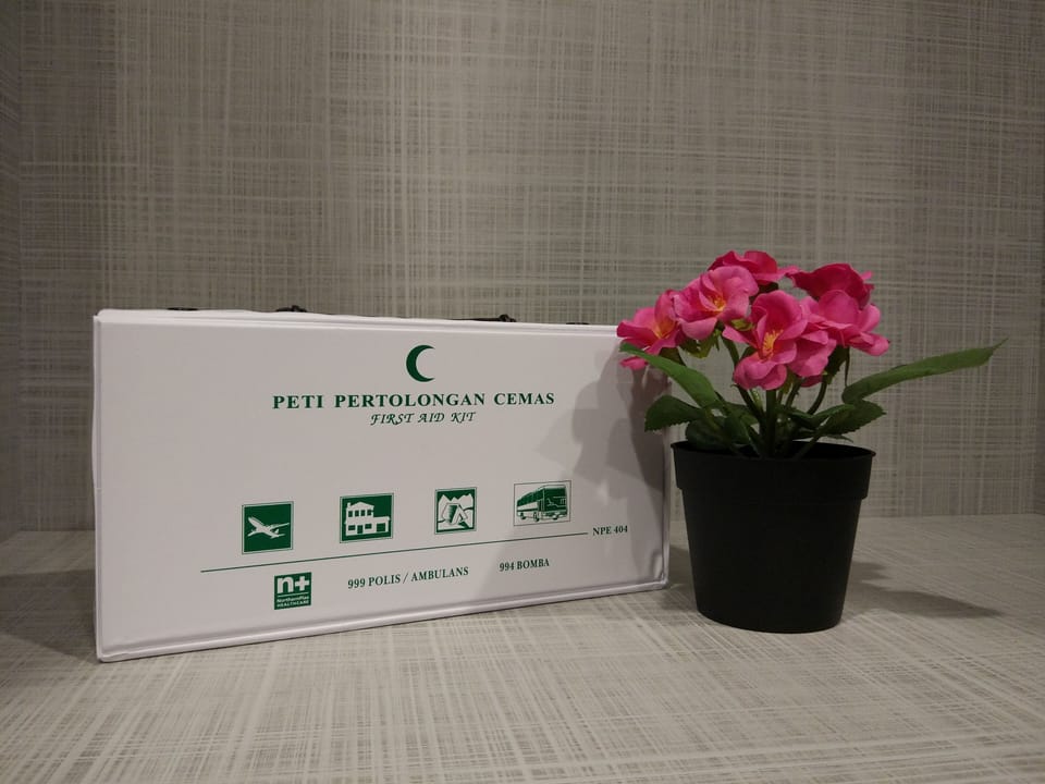First aid kit are provided