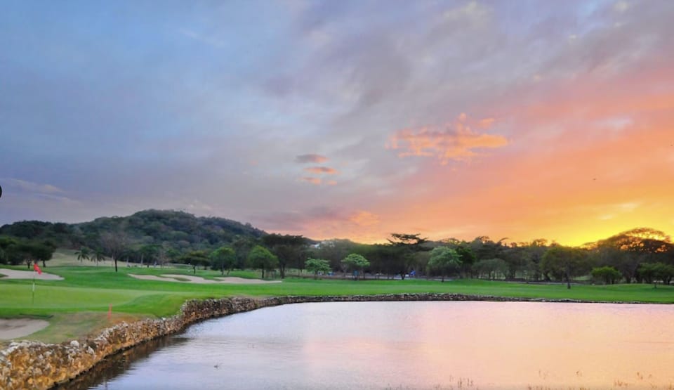 Reserva Conchal Golf Course at Sunset