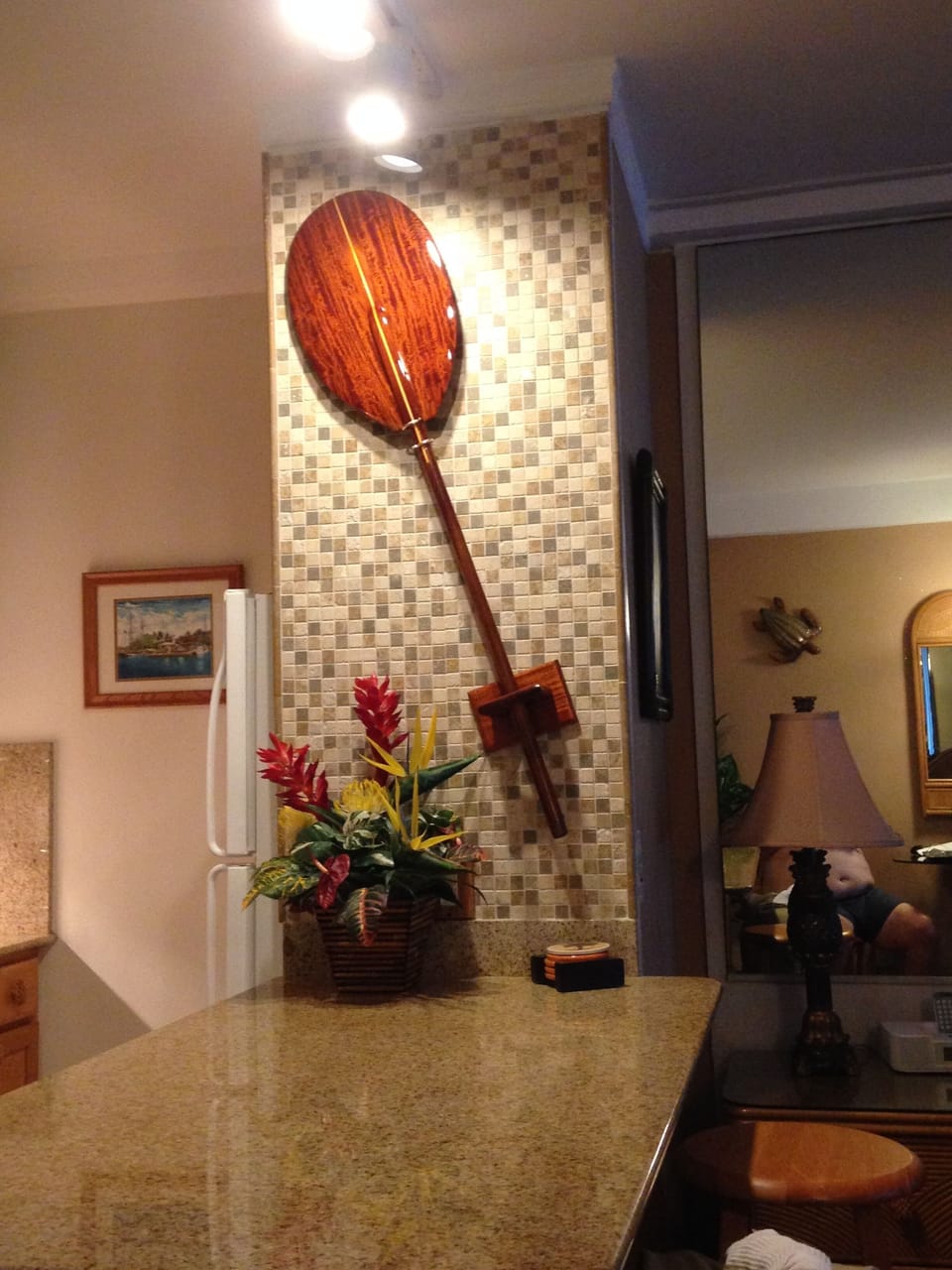  Tribute to George. Two months after he made this paddle George past away. R.I.P