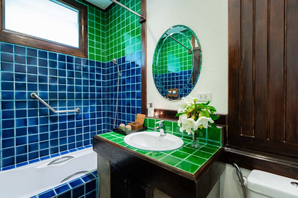 2 Bedroom Villa | Bathroom | Designer toiletries, hair dryer, towels, soap