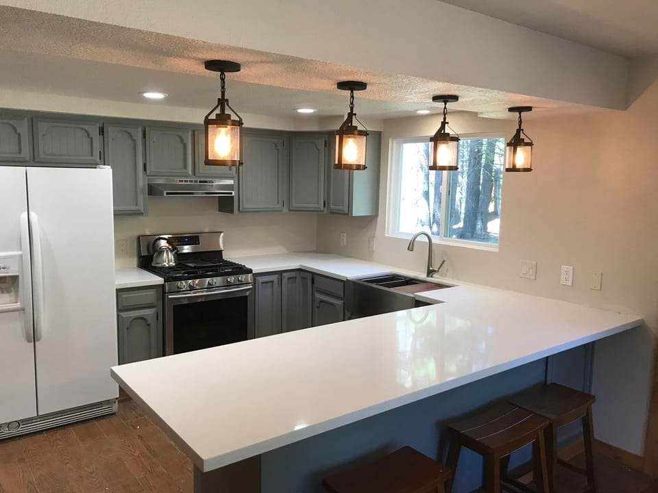 Newly updated kitchen