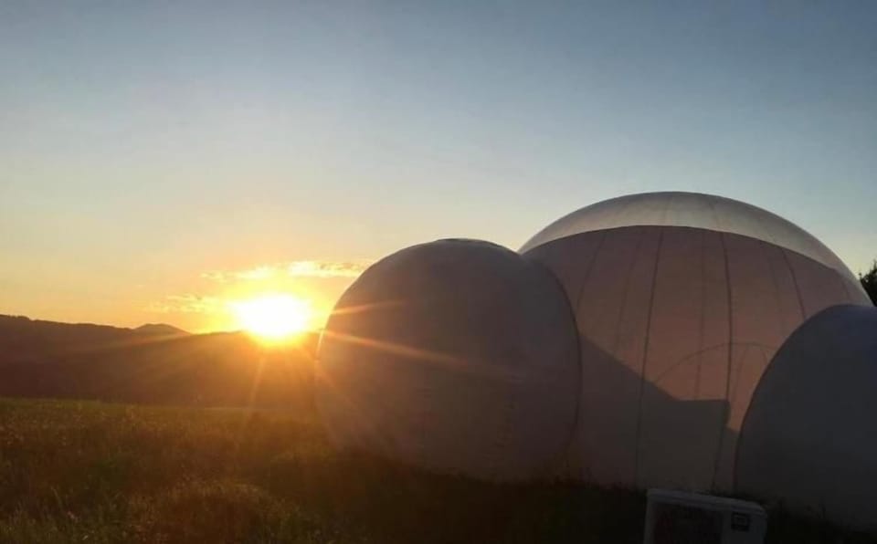 Bubble Tent Hotel Lodge in Upper Austria
