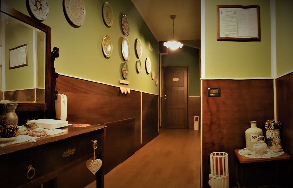 Interior entrance