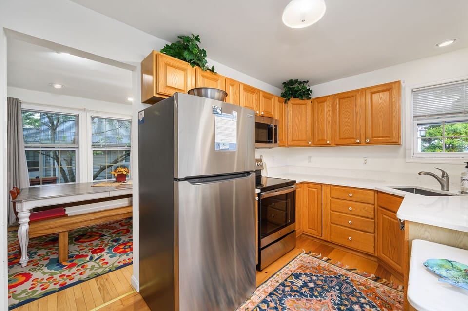 New Floors, New Appliances, and New Countertops!