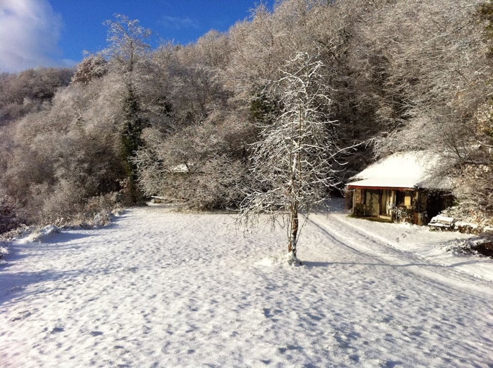 The Smithy in the snow!