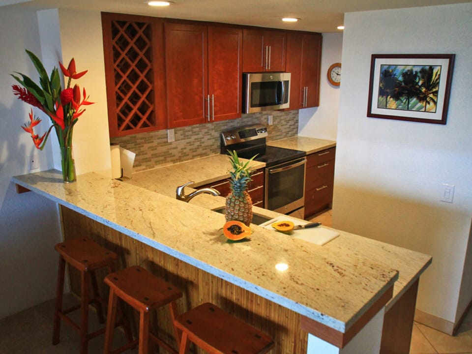 Renovated kitchen