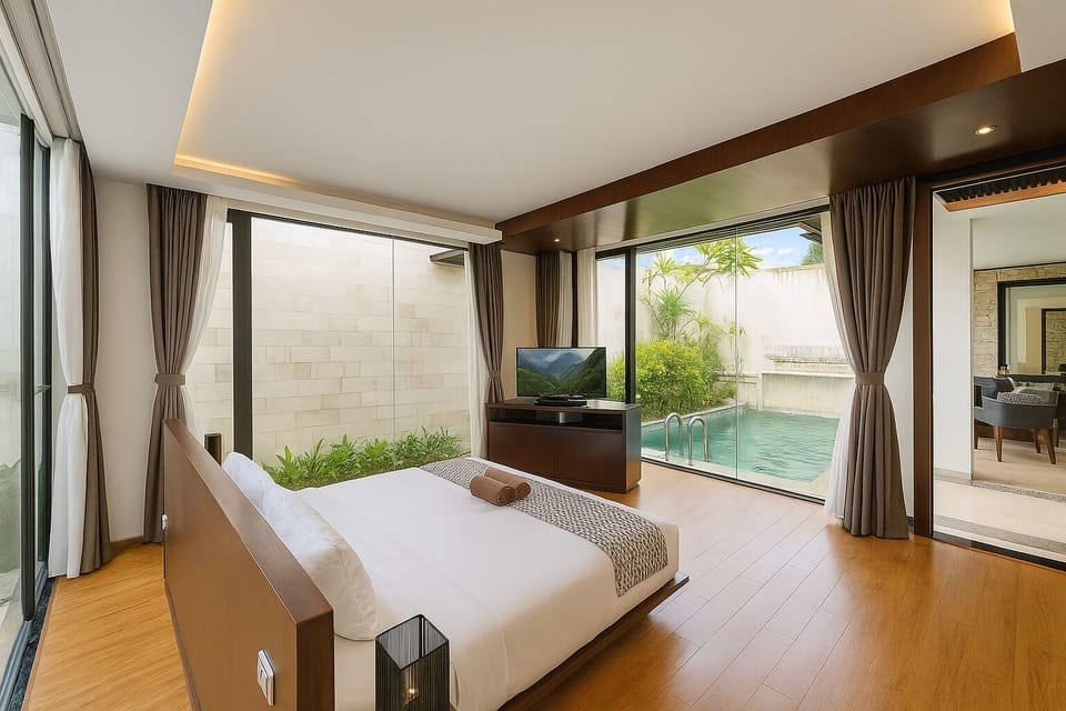 Villa | 1 bedroom, in-room safe, desk, blackout drapes