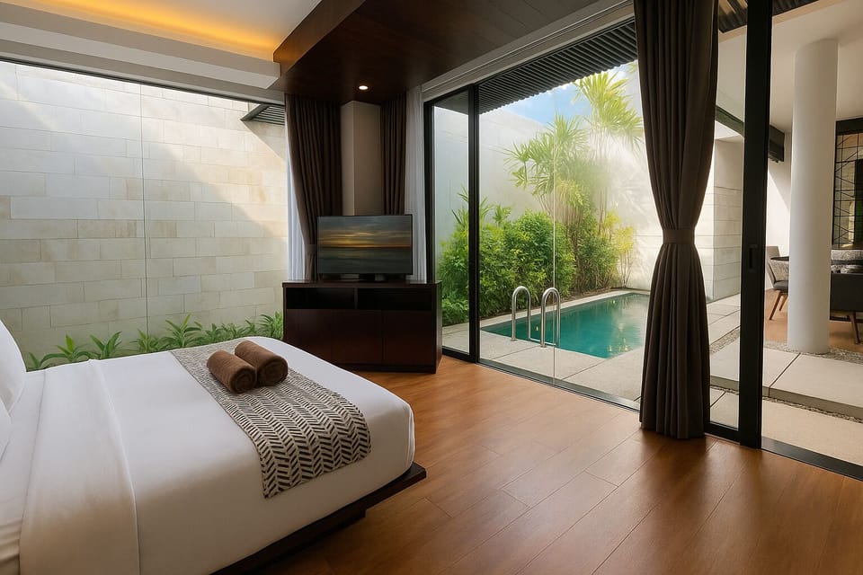 Villa | 1 bedroom, in-room safe, desk, blackout drapes