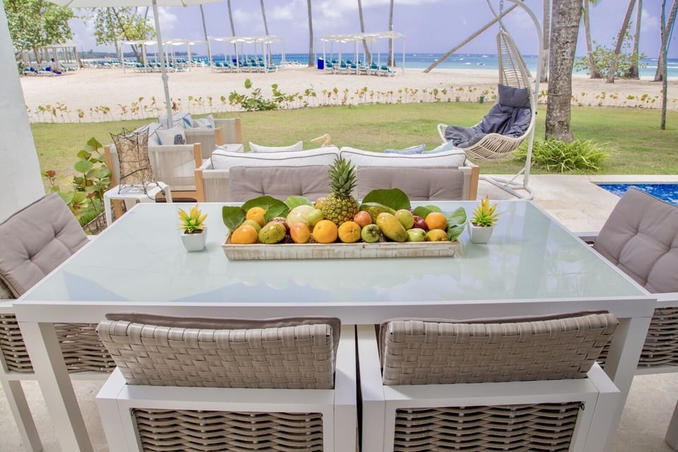 Beachfront Dining Area